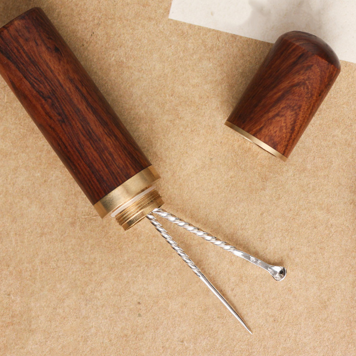 Jewelry And Watches Box - 2 Adet Ahşap İğne Saklama Kutusu,