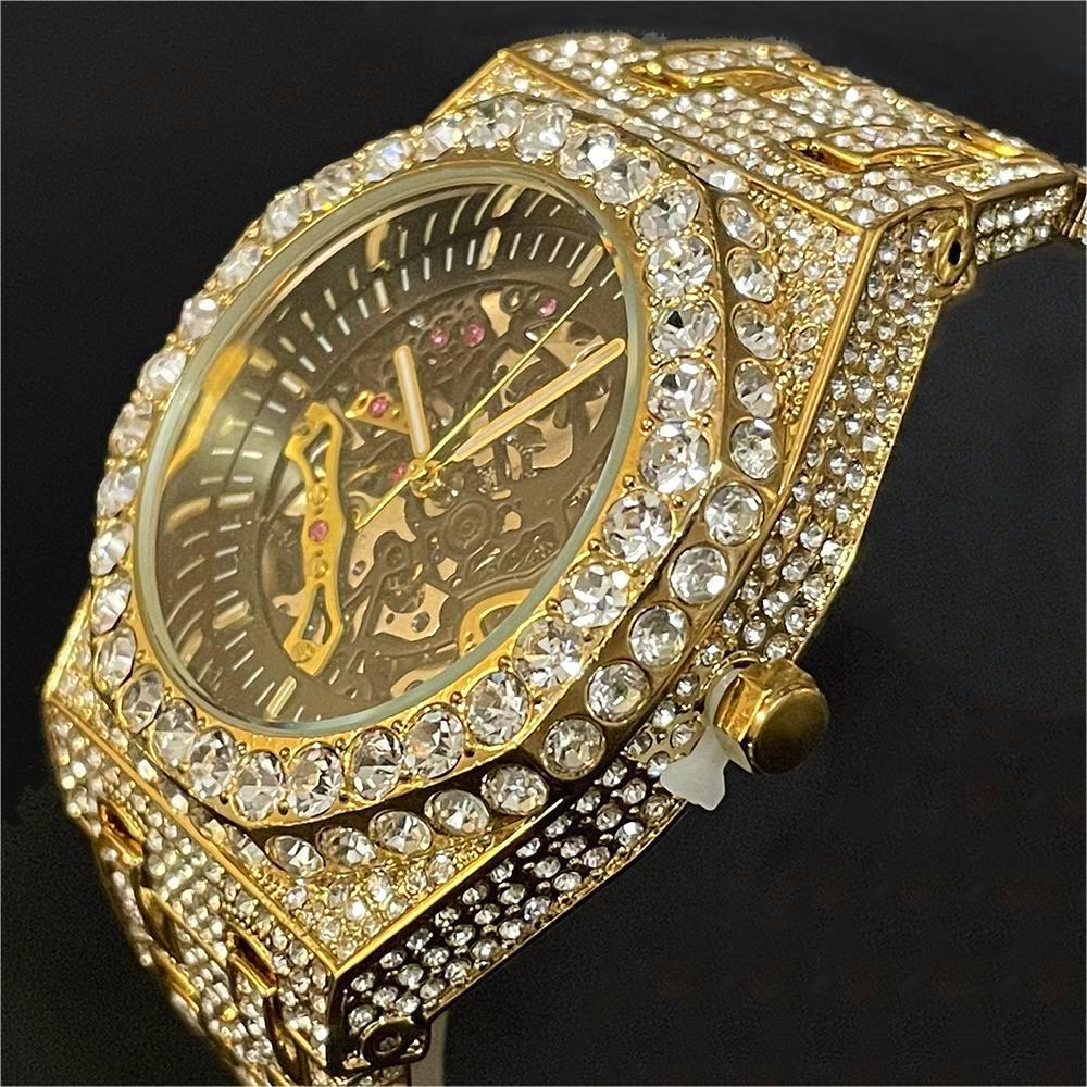 Jewelry And Watches Luxury Brand - Lüks Otomatik Mekanik İzle Erkekler Hip