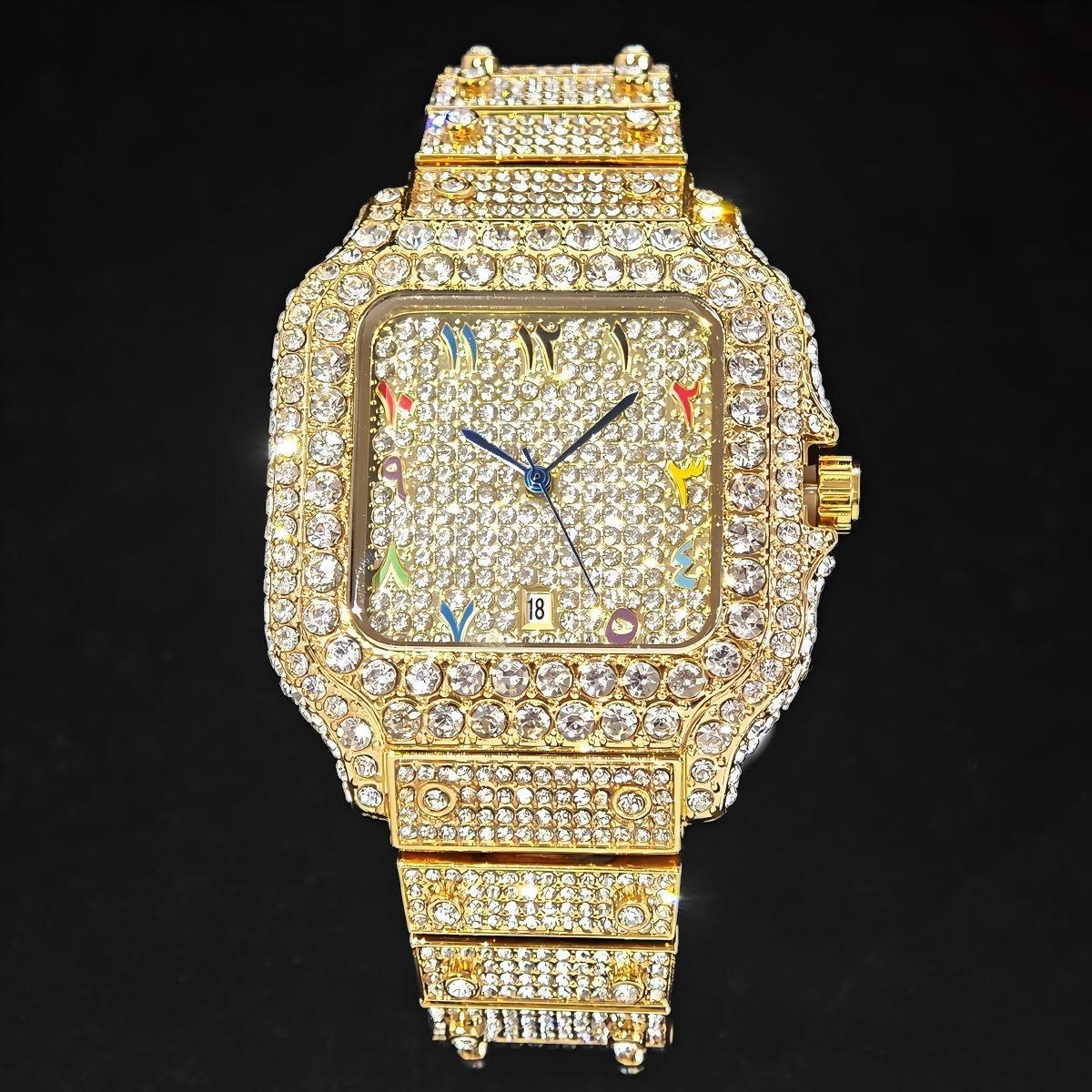 Jewelry And Watches Luxury Brand - Sıcak Moda UNIGUET Tam Elmas Kaplama