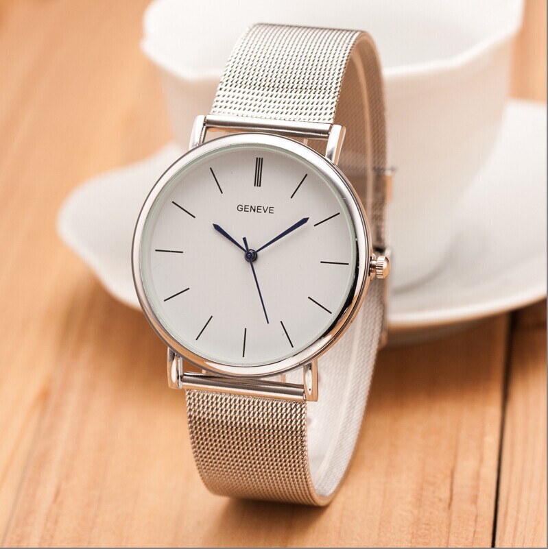 Jewelry Watches Silver - Yeni Ünlü Gümüş Rahat Cenevre Kuvars