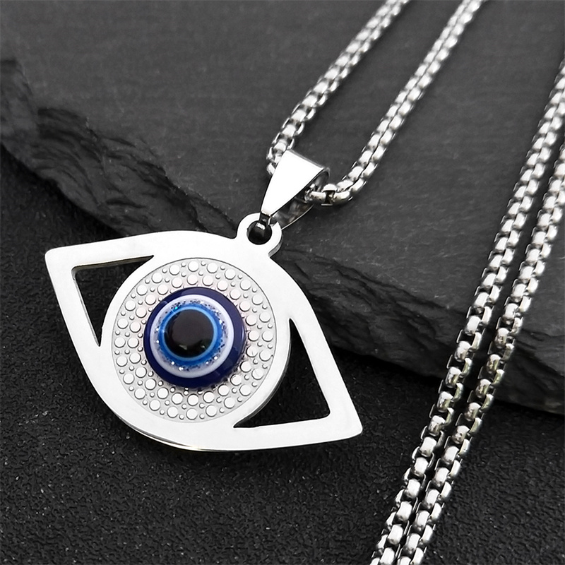 Jewelry & Watches Spółka Z Ograniczoną Odpowiedzialnością - İslam Hamsa Nazar Boncuklu Kolye Paslanmaz