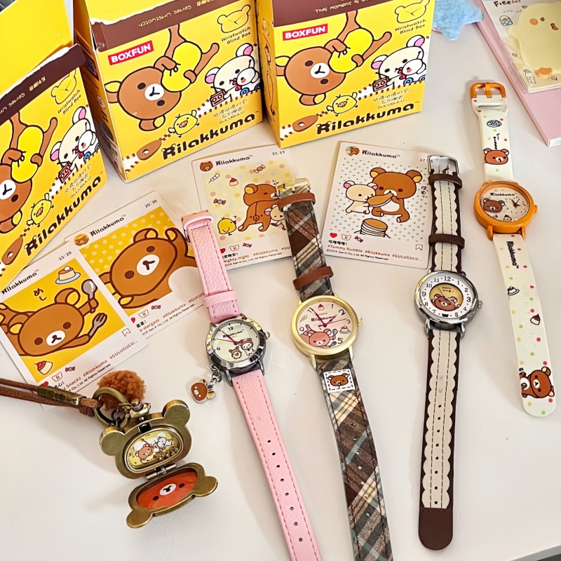 Moments Watches & Jewelry Vaughan Mills - Yeni Orijinal Rilakkuma Gizemli Kutu Saatleri