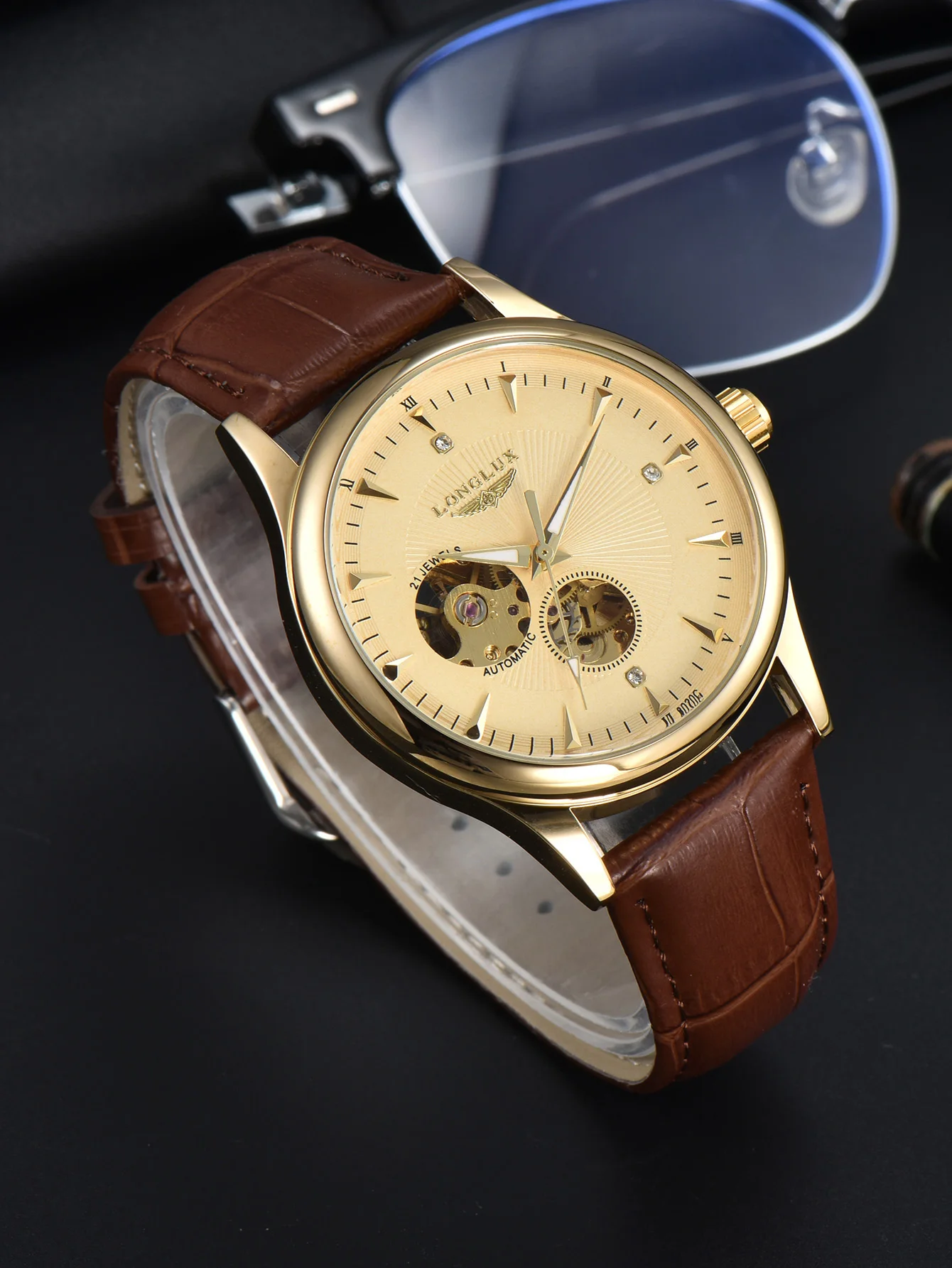 Seiko Watch 5 Sports - LONGLUX Otomatik Saat Zarif Stil Toptan