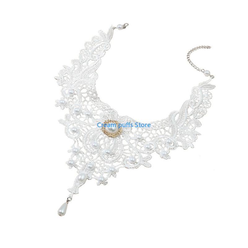 50LE Dantel Gerdanlık Kolye Go - Crystal Choker Necklace incelemesi ve fiyatı