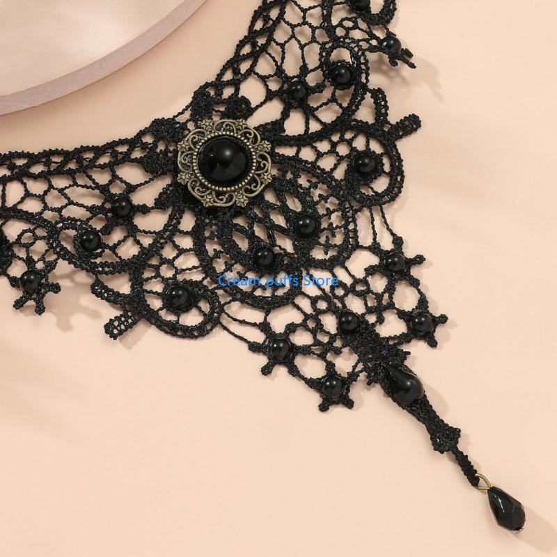 50LE Dantel Gerdanlık Kolye Go - Crystal Choker Necklace incelemesi ve fiyatı