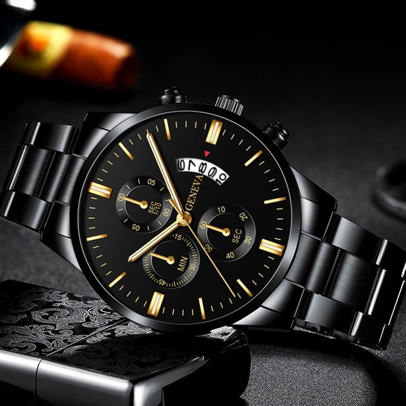 Moda erkekler siyah paslanmaz  - Seiko Watch 5 Sports incelemesi ve fiyatı