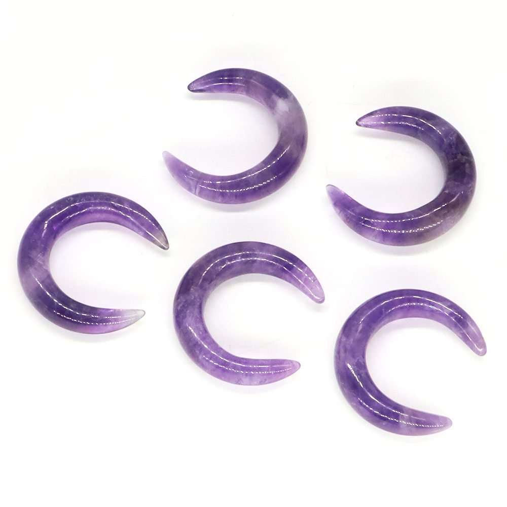 30mm hilal ay şekli doğal kris - Gemstone Bracelet Healing incelemesi ve fiyatı