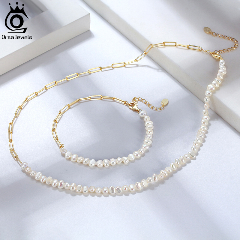 ORSA JEWELS Yarım Inci Zincir  - Crystal Choker Necklace incelemesi ve fiyatı