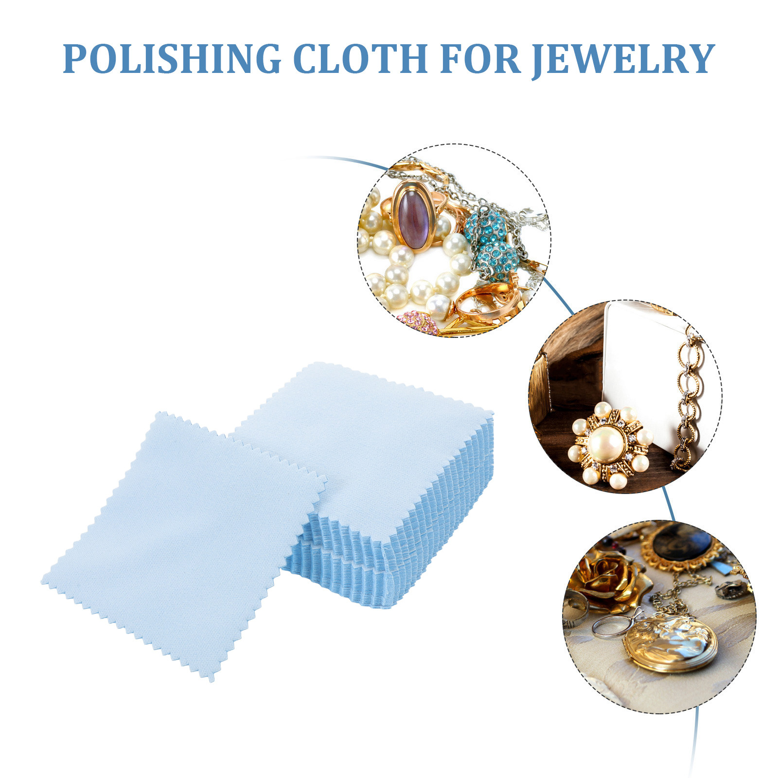 2 adet Gümüş Parlatma Bezi 8X8 - Jewelry Watches Silver incelemesi ve fiyatı