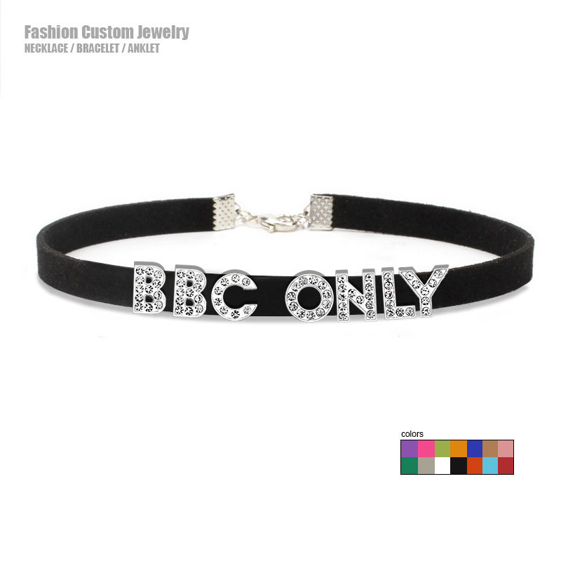 Rhinestone Mektup BBC SADECE K - Crystal Choker Necklace incelemesi ve fiyatı
