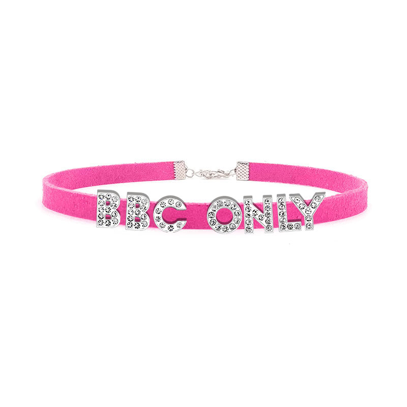 Rhinestone Mektup BBC SADECE K - Crystal Choker Necklace incelemesi ve fiyatı