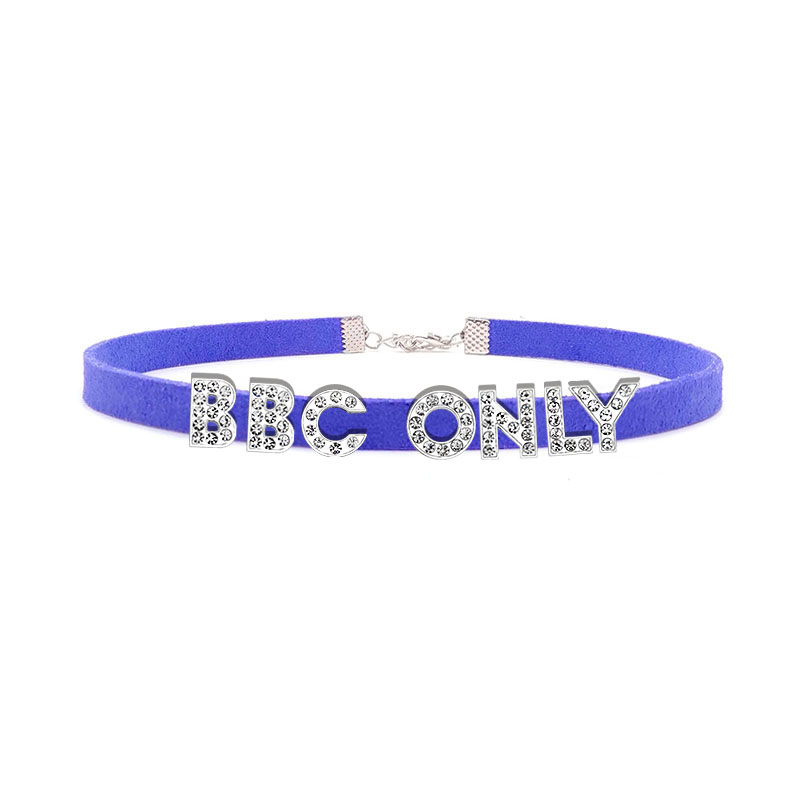 Rhinestone Mektup BBC SADECE K - Crystal Choker Necklace incelemesi ve fiyatı