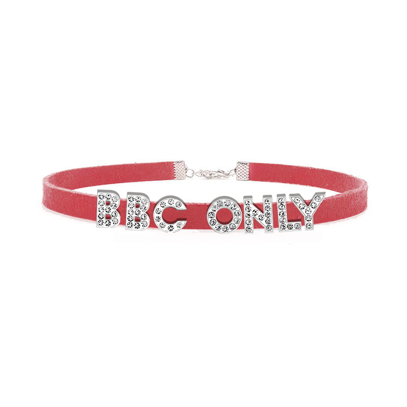 Rhinestone Mektup BBC SADECE K - Crystal Choker Necklace incelemesi ve fiyatı