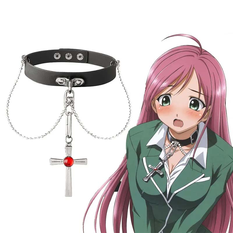 Anime Rosario ve vampir kırmız - Crystal Choker Necklace incelemesi ve fiyatı