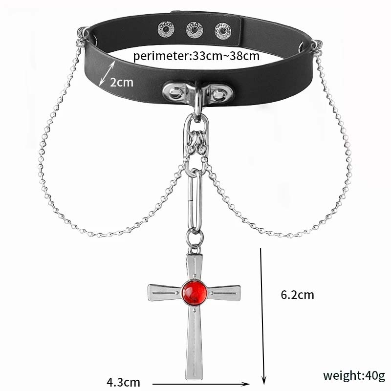 Anime Rosario ve vampir kırmız - Crystal Choker Necklace incelemesi ve fiyatı
