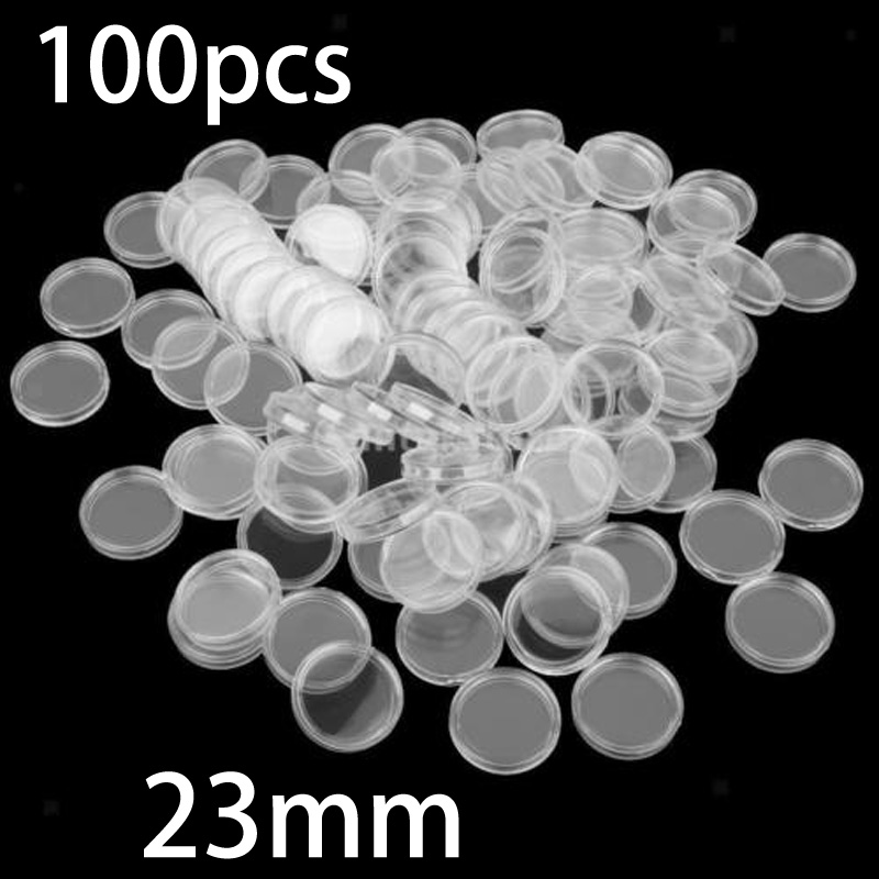 100 Adet 23mm Şeffaf Yuvarlak  - Collectors Coins Jewelry & Watches Of Smithtown Reviews incelemesi ve fiyatı