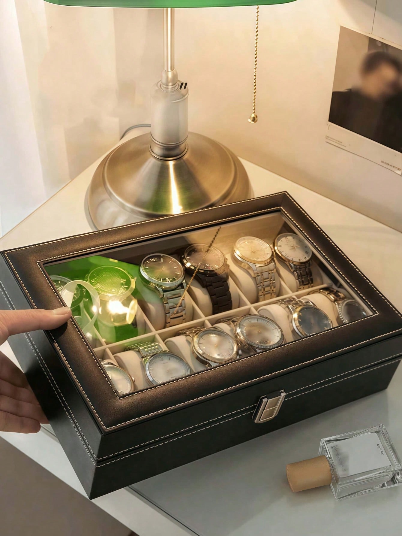 Kilitli Deri Saat Kutusu, Büyü - Jewelry And Watches Box incelemesi ve fiyatı