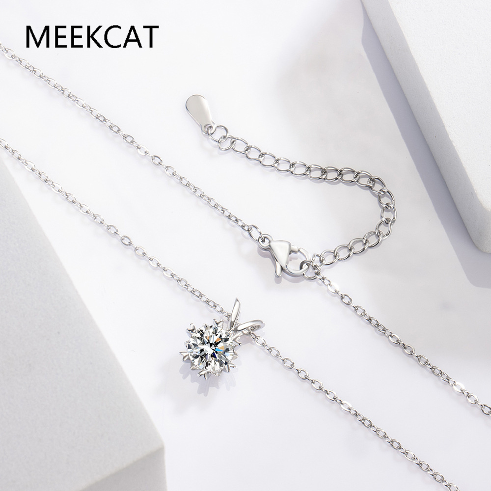 Kadınlar için Moissanite Halo  - Crystal Choker Necklace incelemesi ve fiyatı