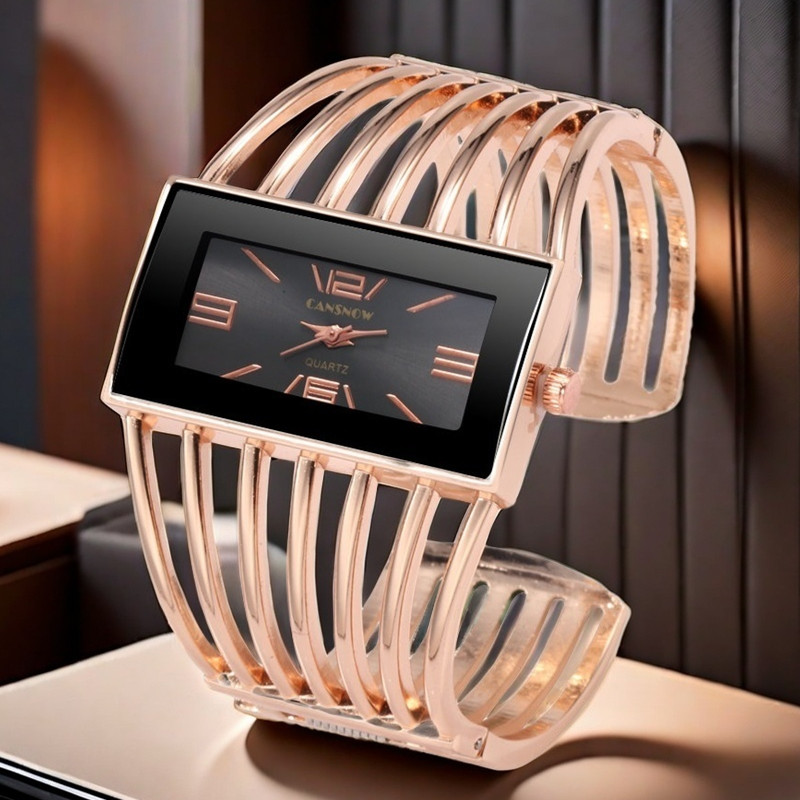 Kadın Bilezik Izle Lüks Dikdör - Jewelry Watches Silver incelemesi ve fiyatı