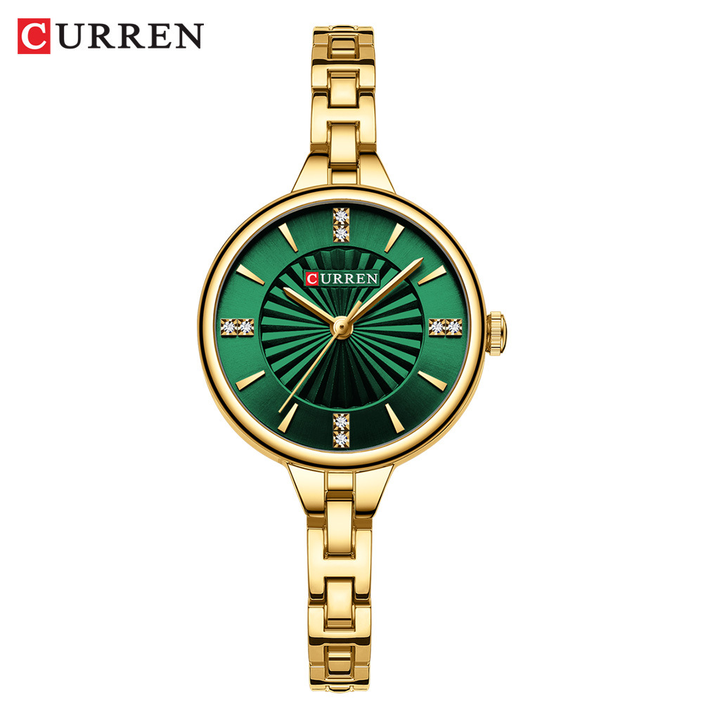 CURREN 9097 Üst Marka kadın Qu - Jewelry Watches Silver incelemesi ve fiyatı