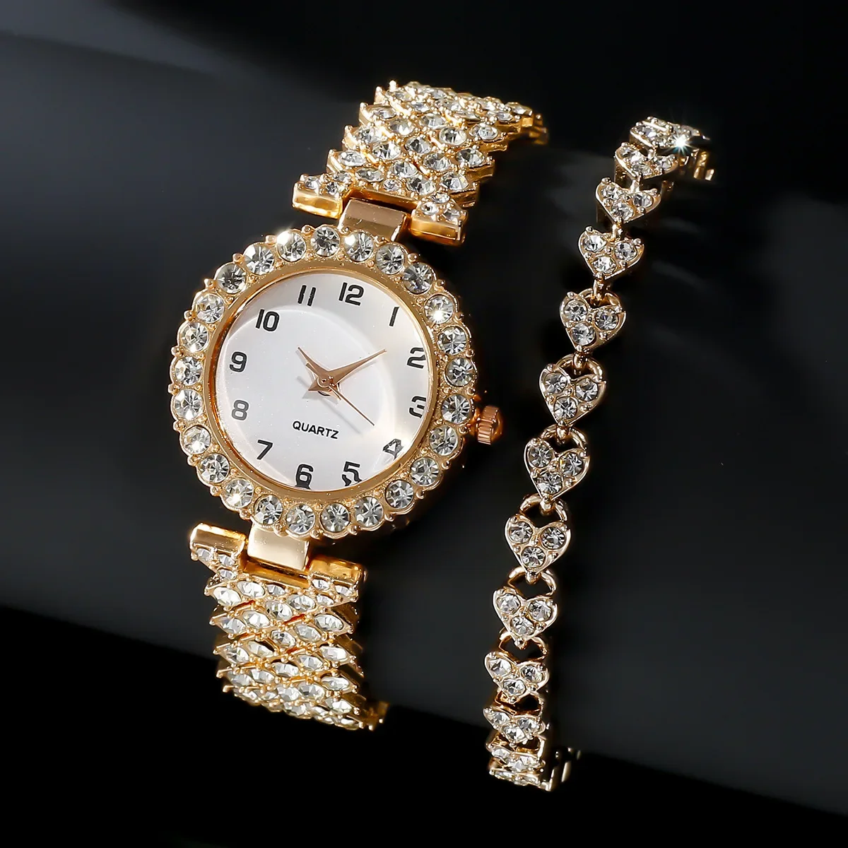 1 adet/2 adet Lüks Moda Kadın  - Jewelry Watches Silver incelemesi ve fiyatı