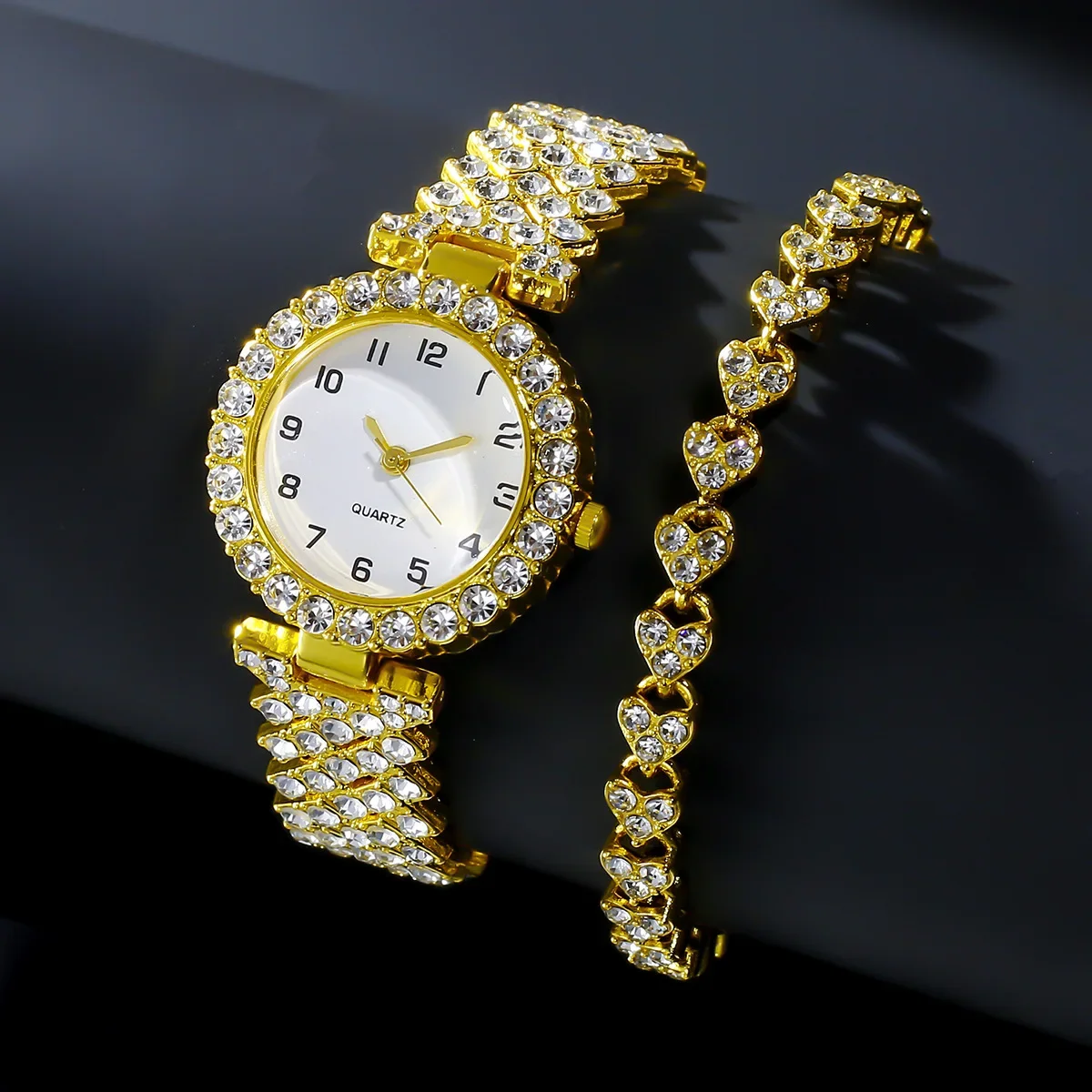 1 adet/2 adet Lüks Moda Kadın  - Jewelry Watches Silver incelemesi ve fiyatı