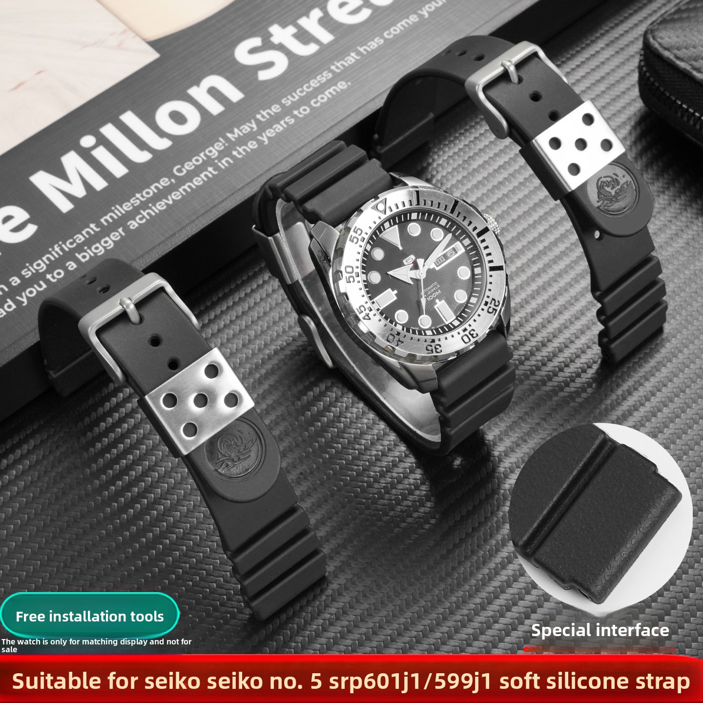 22mm silikon saat kayışı Seiko - Seiko Watch 5 Sports incelemesi ve fiyatı