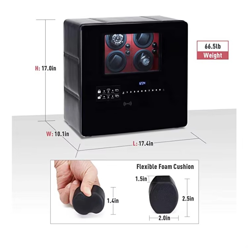 Lüks 12 Otomatik Rotorlu ve Mü - Jewelry And Watches Box incelemesi ve fiyatı