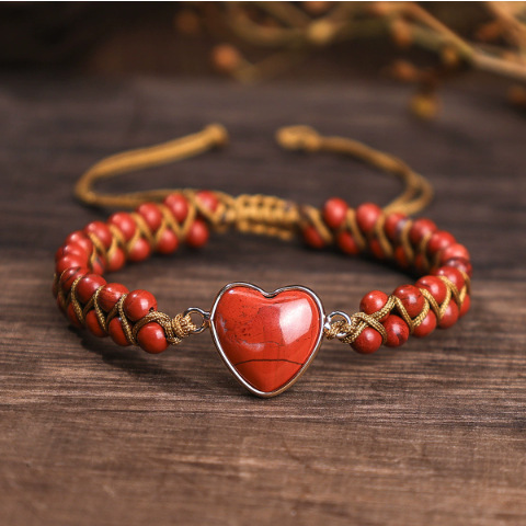 Çin Tarzı Şans Getiren Doğal T - Gemstone Bracelet Healing incelemesi ve fiyatı