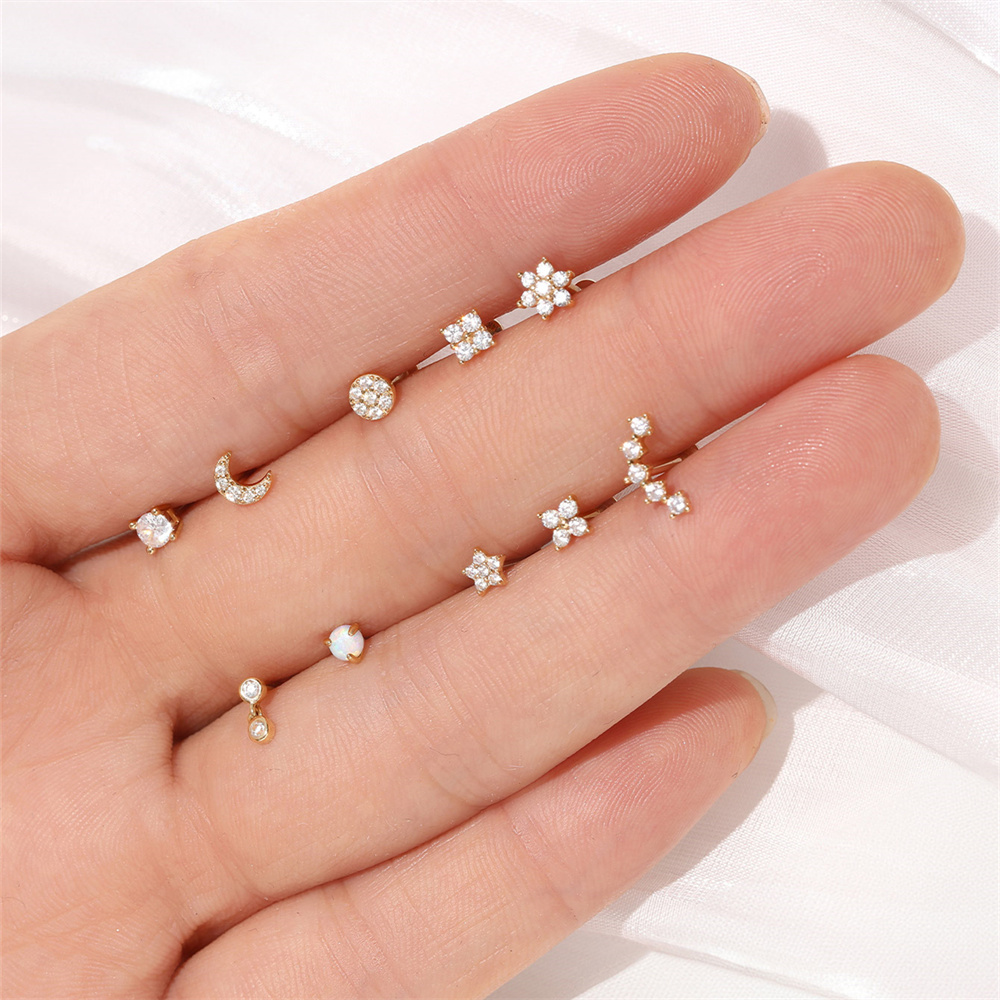 Aide DIY zirkon inci küpe 14k  - Pearl Stud Earrings incelemesi ve fiyatı