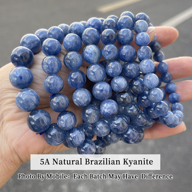 JD 5A Doğal Brezilya Kyanit Bi - Gemstone Bracelet Healing incelemesi ve fiyatı