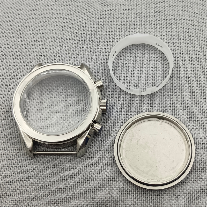 40mm VK63 Gümüş Saat Vaka Mavi - Jewelry Watches Silver incelemesi ve fiyatı