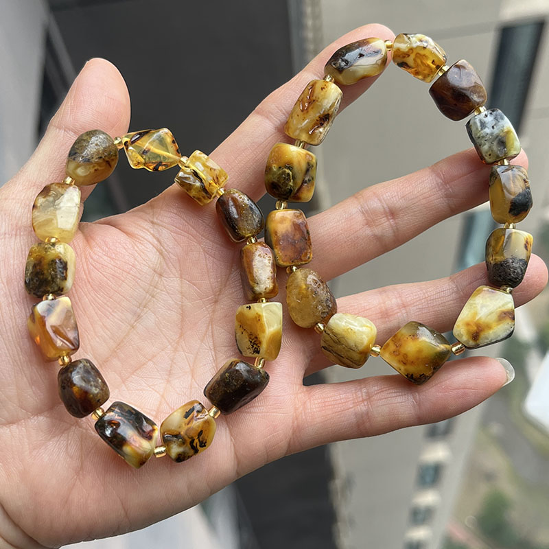 %100 Gerçek Kehribar Bileklikl - Gemstone Bracelet Healing incelemesi ve fiyatı