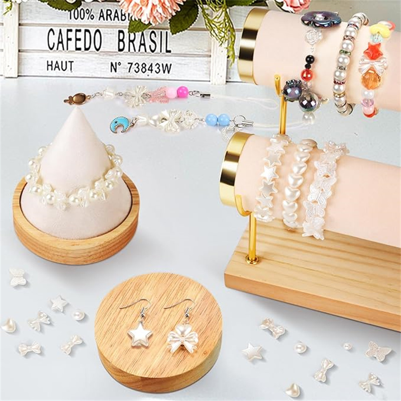 20 adet/torba Akrilik Şerit Ya - Pearl Stud Earrings incelemesi ve fiyatı
