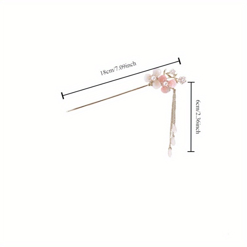 1 adet romantik çin saç aksesu - Shop Jewelry & Watches Near Me incelemesi ve fiyatı