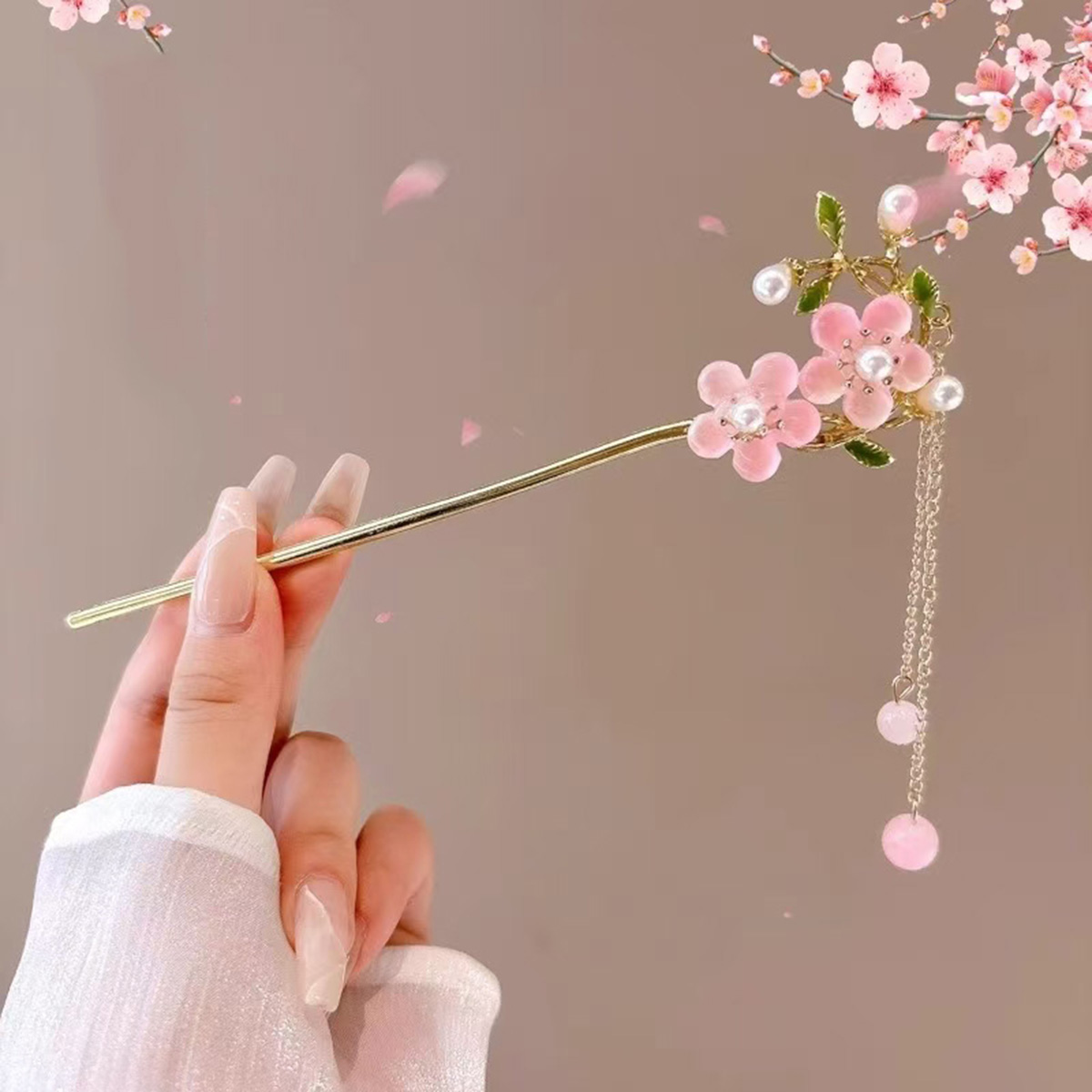 1 adet romantik çin saç aksesu - Shop Jewelry & Watches Near Me incelemesi ve fiyatı