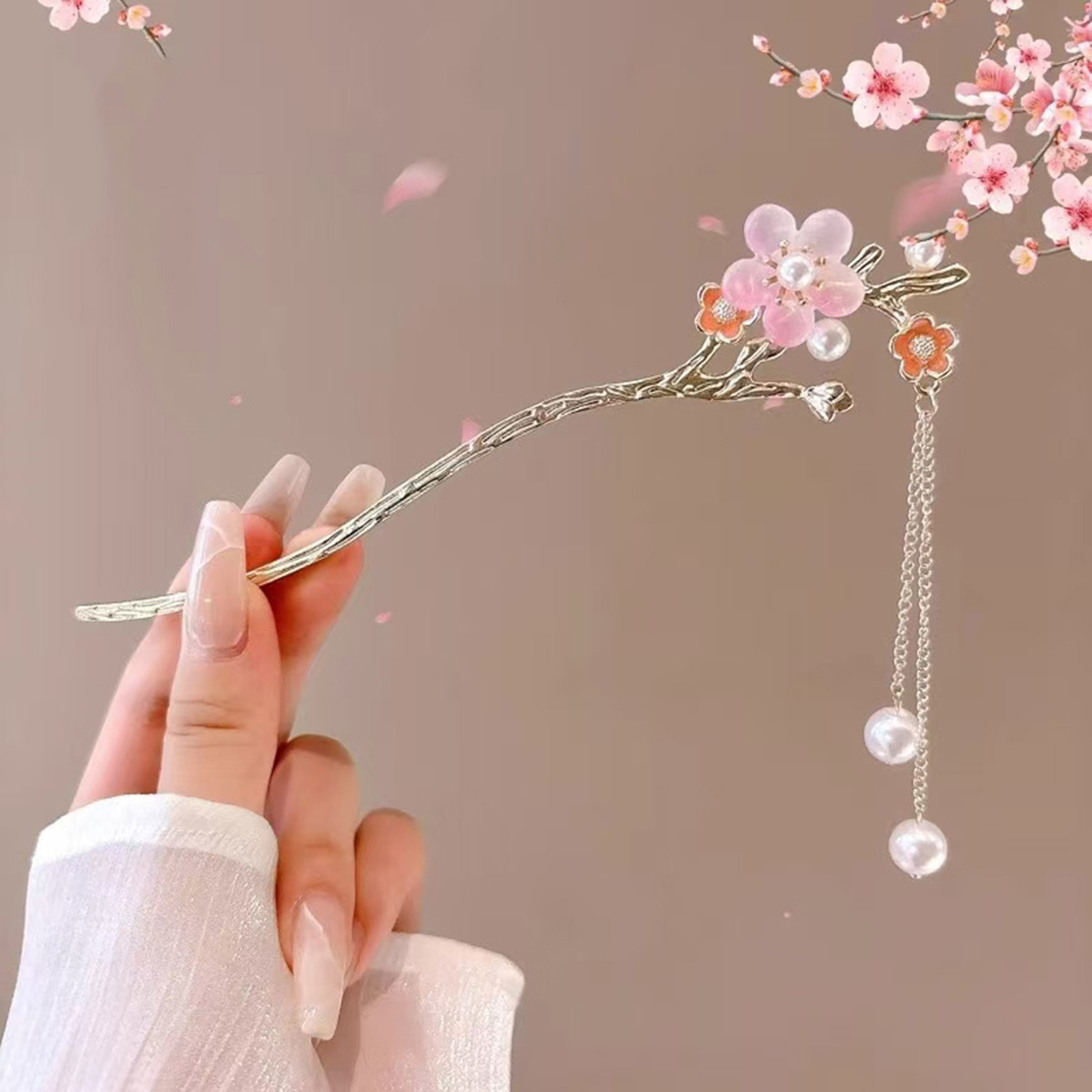 1 adet romantik çin saç aksesu - Shop Jewelry & Watches Near Me incelemesi ve fiyatı