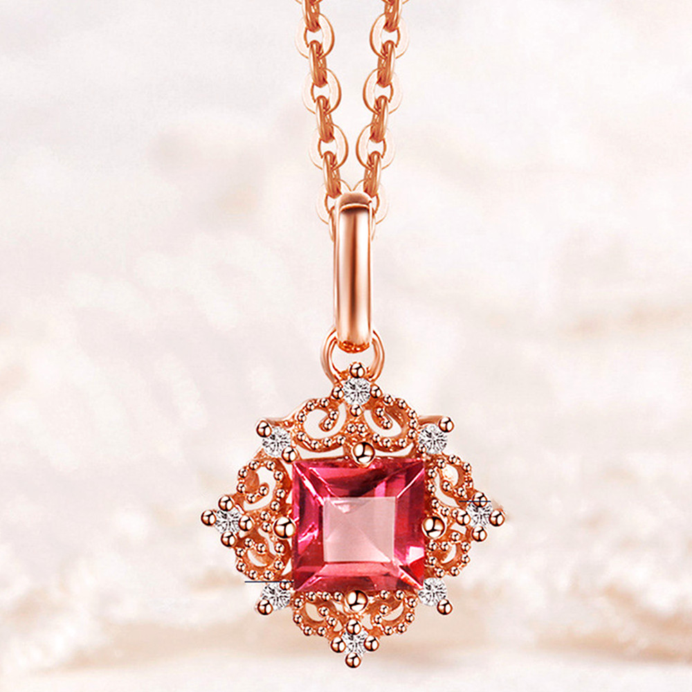 Vintage oyma küçük yakut taşla - Crystal Choker Necklace incelemesi ve fiyatı