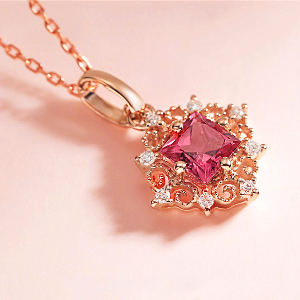 Vintage oyma küçük yakut taşla - Crystal Choker Necklace incelemesi ve fiyatı