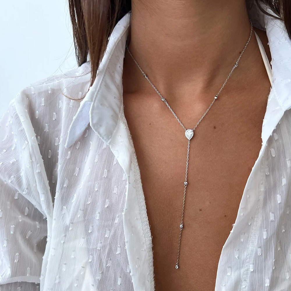 Stonefans zümrüt yeşil gözyaşı - Crystal Choker Necklace incelemesi ve fiyatı